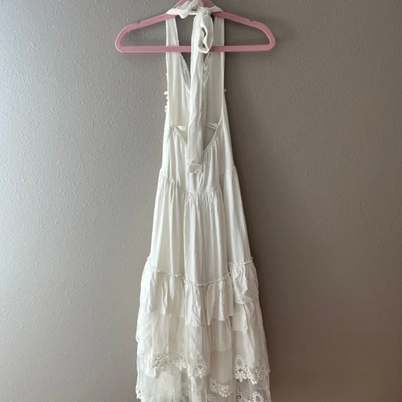 Only Little Once Ruffle Lace A line Dress - Picture 2 of 3